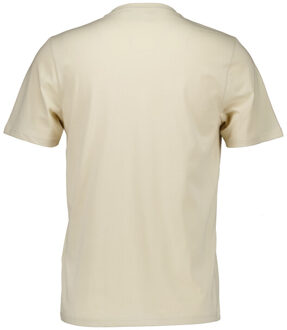 Lyle&scott superfine t-shirt t-shirts ts2255ton - maat M Beige