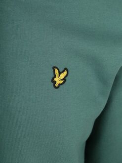 Lyle & Scott Sweat Half Zip Everglade Groen Donkergroen - L,M,XL,XXL
