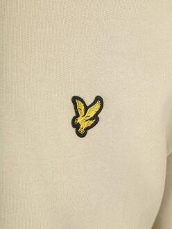 Lyle & Scott Sweat Half Zip Greige Beige - XL