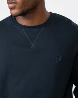 Lyle & Scott Sweater Navy Donkerblauw - M,L,XL,XXL