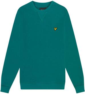 Lyle & Scott Sweatshirt met ronde hals voor kinderen/Kinderen (Donkergroen)