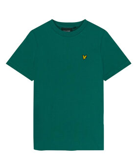 Lyle & Scott T-shirt - Court groen - Maat 140/146