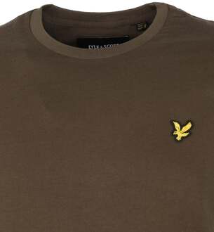 Lyle & Scott T-shirt Olive Donkergroen - L,M,S,XL