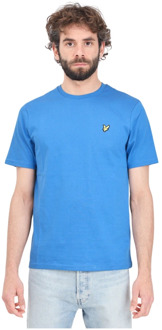 Lyle & Scott T-Shirts Lyle & Scott , Blue , Heren - 2Xl,L,M,S