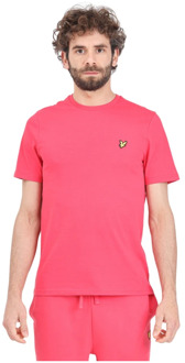 Lyle & Scott T-Shirts Lyle & Scott , Pink , Heren - 2Xl,L,S