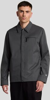 Lyle & Scott Technical Twill Overshirt - Terra Nova Bruin