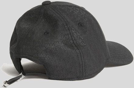 Lyle & Scott Tonal Monogram Baseballpet - Zwart