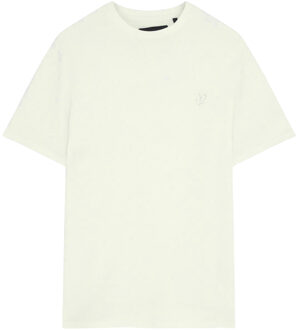 Lyle & Scott tonale Eagle Cove T-shirt Crème