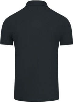 Lyle & Scott True Black Short Sleeved Polo Shirt Zwart