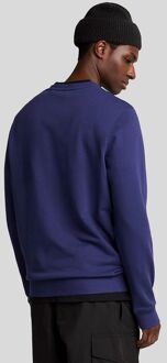 Lyle & Scott Trui Deep Indigo Blauw