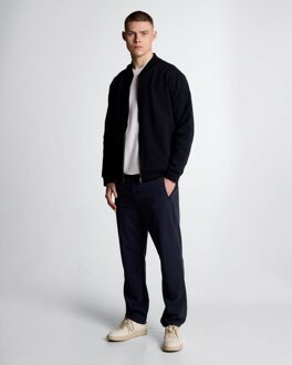 Lyle & Scott Twill Interlock Bomberjack - Donker Navy Donker Marine