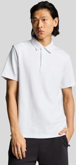 Lyle & Scott Twill Texture Poloshirt - Wit