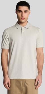 Lyle & Scott Two Tone Poloshirt - Wit - XS