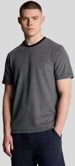 Lyle & Scott Two Tone T-shirt - Middernachtblauw - maat M Navy