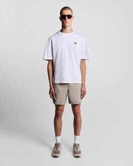 Lyle & Scott Ultra Zachte Katoenen Blend T-shirt - Wit