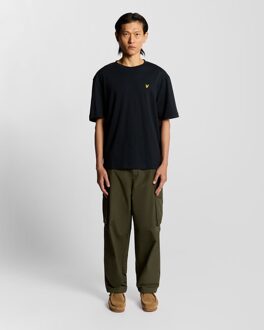 Lyle & Scott Ultra Zachte Katoenmix T-Shirt - Marineblauw Navy