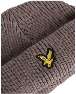 Lyle & Scott Unisex Volwassen Rand Beanie (Bruin) - One Size