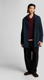 Lyle & Scott V-hals Gebreide Trui - Bordeau Bourgogne