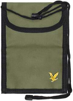 Lyle & Scott Verstelbare Herentas Khaki Schoudertas Kaki - One Size