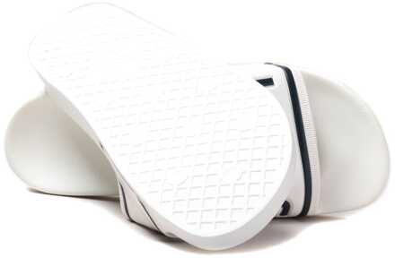 Lyle & Scott Wallace II witte slippers - EU 39/ UK 6