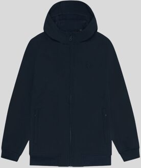 Lyle & Scott waterafstotend stretch shelljack - marineblauw Navy