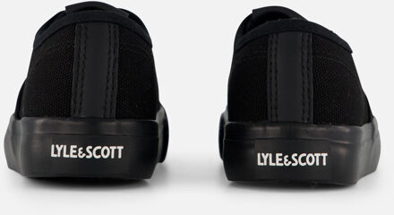 Lyle & Scott Wick Sneakers zwart Canvas - 31