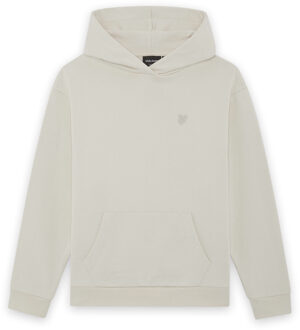 Lyle & Scott winter hoodie jongens - beige - Maat 140/146