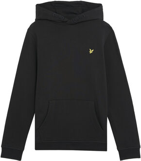 Lyle & Scott winter hoodie jongens - zwart - Maat 134/140
