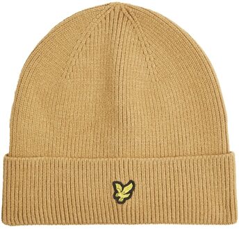 Lyle & Scott winter muts jongens - bruin - One size