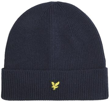 Lyle & Scott winter muts jongens - donker navy blauw - One size