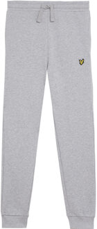 Lyle & Scott winter sweat broek jongens - licht grijs - Maat 128/134