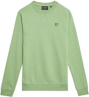 Lyle & Scott winter sweater jongens - Smoke groen - Maat 134/140