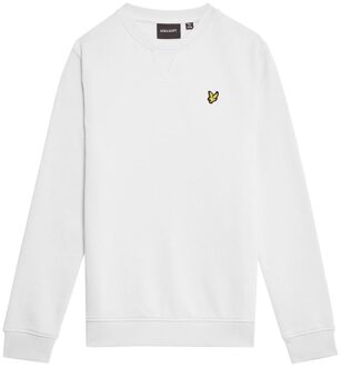 Lyle & Scott winter sweater jongens - wit - Maat 140/146