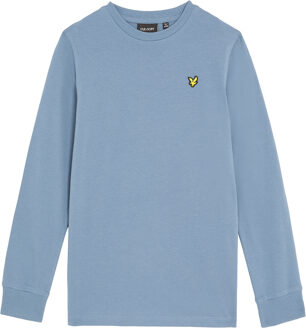 Lyle & Scott winter t-shirt jongens - blauw - longsleeve - Maat 170/176