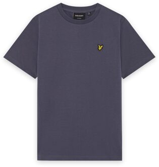 Lyle & Scott winter t-shirt jongens - donker blauw - Maat 140/146
