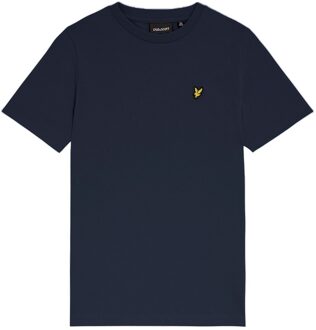 Lyle & Scott winter t-shirt jongens - donker navy blauw - Maat 140/146