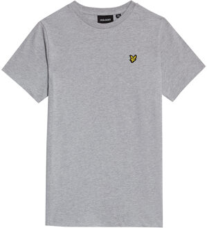 Lyle & Scott winter t-shirt jongens - licht grijs - Maat 164/170