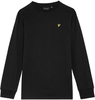 Lyle & Scott winter t-shirt jongens - zwart - longsleeve - Maat 164/170