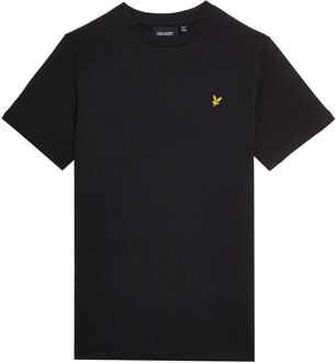 Lyle & Scott winter t-shirt jongens - zwart - Maat 140/146