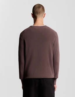 Lyle & Scott X863 Crew Neck in Roségoud - maat XL