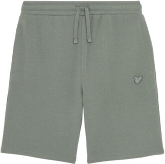 Lyle & Scott zomer sweat short jongens - Mercurial groen - Tonal - Maat 134/140