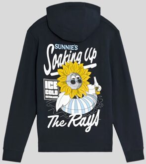 Lyle & Scott Zonnebrillen Pool Bar Graphic Pullover Hoodie - Donker Marineblauw