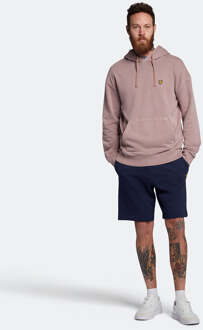Lyle & Scott Zweet kort in Marine Navy