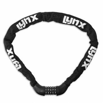 LYNX Cijfer Kettingslot - Zwart