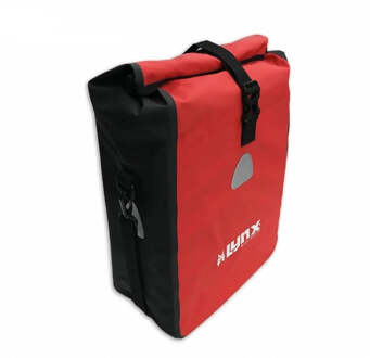 LYNX Enkele Fietstas Tarpaulin - Rood