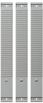 LYNX Planbordelement djois formaat 3 77mm 50 sleuven Grijs