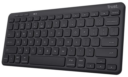 Lyra Compact Draadloze Keyboard Toetsenbord Zwart