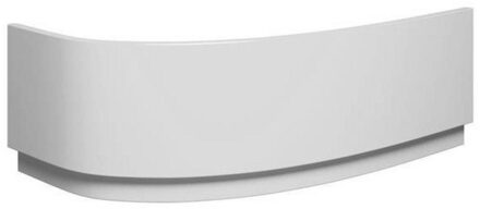 Lyra kunststof voorpaneel acyl voor hoekbad 140cm links wit P052N05
