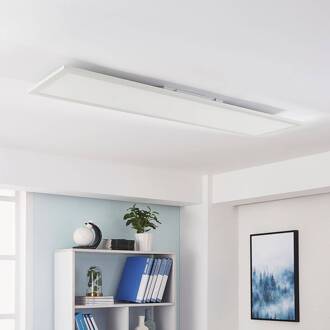 Lysander LED paneel, CCT, 119cm 55W, wit wit, (RAL 9016)
