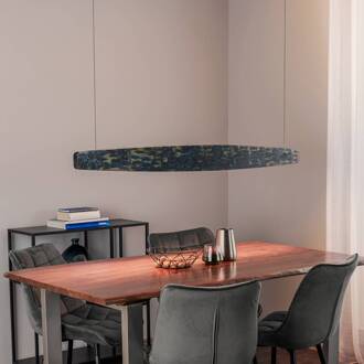 Lysia LED-hanger, geoxideerd/zwart, 148 cm geoxideerd, zwart mat